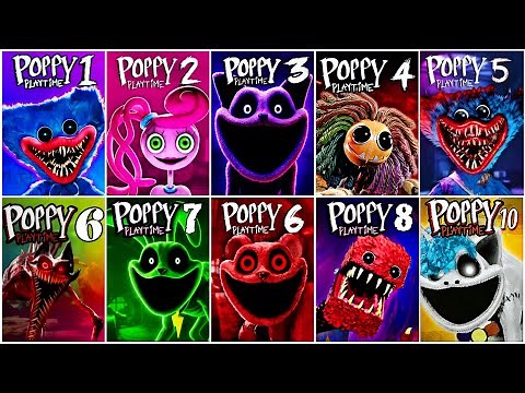 ALL Poppy Playtime Chapters 1–10 FULL STORY! Mobile, Mods & Hidden Bosses! 😱🔥