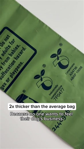 It’s what you don’t feel that makes the difference. 2x thicker than the average dog poo bags. Minimalist roll. Maximal confidence. We designed this with every detail in mind, from the thickness to the way it tears, so you never second-guess the grab. If you’ve ever felt the warm regret of a bad bag… You already know why this matters. | Oh Crap