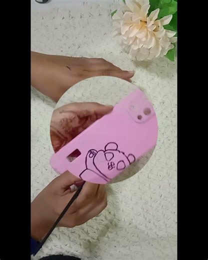 ✨Hand Painting a Phone Case | Relaxing Art Process