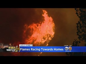 Lull In Wind Gives Firefighters A Break Against Holy Fire As It Approaches Homes