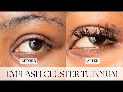 DIY Cluster Lashes Tutorial