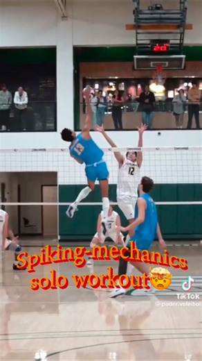Carlos Gabriel on Instagram: "🏐 Want to fix your spiking form fast? Here’s how 👇 These solo spike mechanic drills help you build perfect technique — focus on your arm swing, approach timing, and core control to hit harder and cleaner 💥 Train smart, not just hard — mechanics make the difference. #volleyballtraining #volleyballdrills #volleyballtips #VolleyballWorkout #volleyballskills"