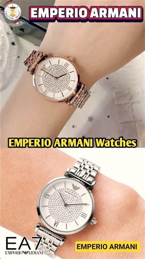 ⏳️💲EMPERIO ARMANI WATCHES FOR WOMEN 💲 #watch #watches #armani #luxurywatches