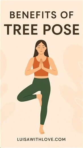Benefits of Tree Pose #yoga