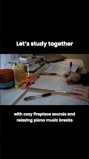 Cozy #studywithme for calm productivity #deepfocus #pomodoro #studymotivation