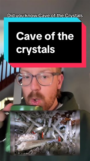 Did you know this about the cave of the crystals #geology #geologyrocks #earthscience