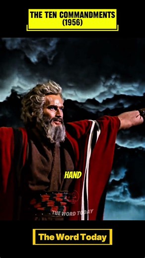 The Red Sea Opens — Moses Leads His People to Freedom | The Ten Commandments (1956) #viral #fyp