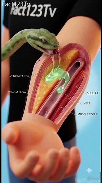 What Happens Inside Your Body During a Snake Bite?