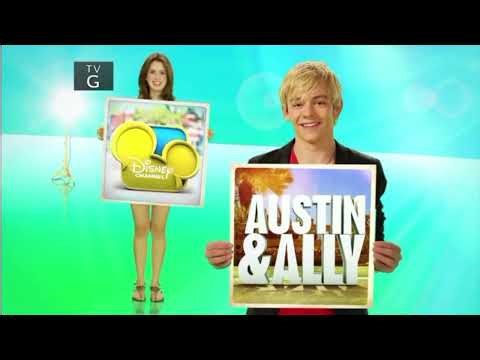 Austin & Ally Disney Channel Summer Full Bumpers WBRB and BTTS HD (2012)