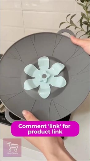 No More Milk Spills! 🥛✨ Silicone Spill Stopper Lid Kitchen Hack