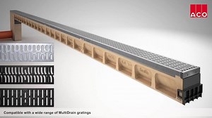 Introducing the first high-strength grated channel drainage system in the UK with a fully integrated seal as standard. Find out more at http://aco.co.uk/product_detail.php?id=98 | ACO UK & Ireland