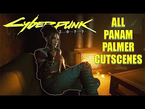 All Panam Palmer Cutscenes With Male V - Cyberpunk 2077
