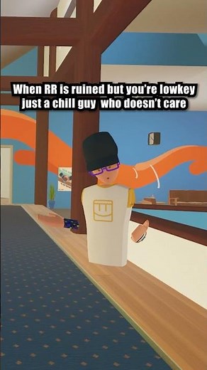 When Rec Room is ruined but you're lowkey a chill guy who doesn't care