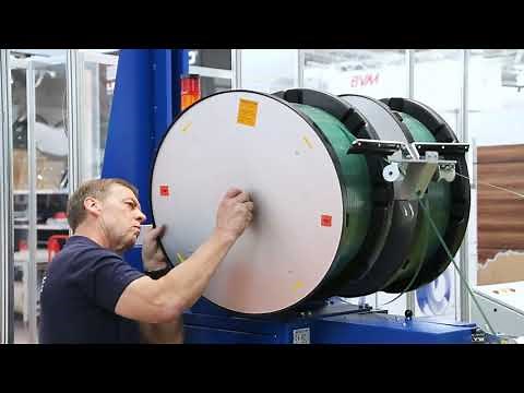 Mosca MS-6 KR-ZV Strapping Machine - Example Application