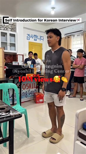 1.6M views · 56K reactions | road to 10Million Views殺 | Kyoshillian yata yarn殺 | Practice Korean Interview Kyoshil Learning Center -Main #viralchallenge #proudkyoshillians #alagangkyoshil | Qbee Sonsengnim | Facebook