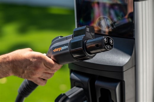 ChargePoint’s new charger design tops up EVs way faster