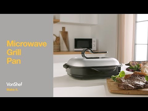 VonShef Microwave Grill Pan