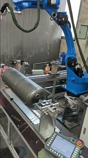 Check out how our 2000W Robotic Fiber Laser Cleaning System works on tube surfaces!