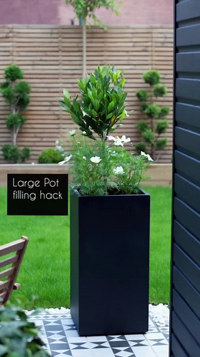 Creative Hacks for Filling Large Planters | Gardening Tips & Tricks