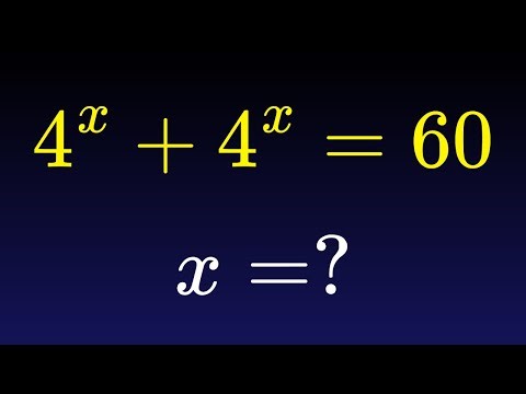 Germany | A Nice Exponential Algebra Problem