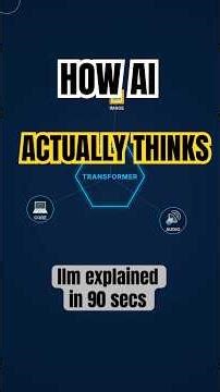 How LLMs Actually Work (In 90 Seconds) #nextgenai