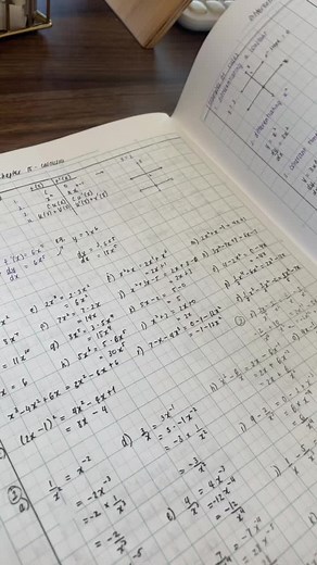 jenniferstudies (@jenniferstudyacc) - Calculus Practice: Solving Derivatives Step by Step