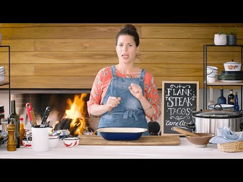 Slow Cooker Flank Steak Tacos Made with Verde Grass-Fed Flank Steak - Every Day Beef with Lucia