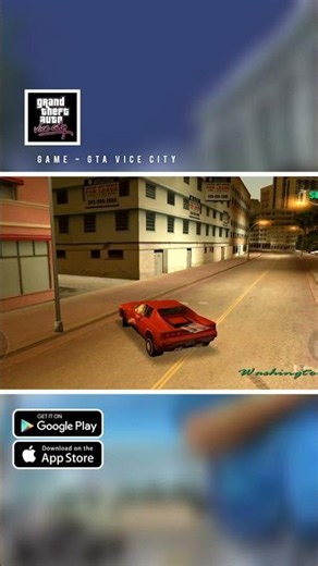 Taking a nostalgic cruise across the sunny map of classic Vice City! ☀️🚗