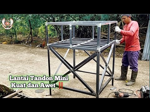 🔴 Cara Membuat Tandon / Toren Dari Besi Siku