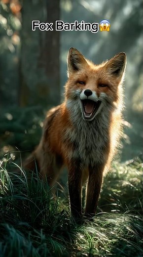 “Unbelievable!😱🦊 Realistic Fox Barking Captured in 8K Ultra-HD 🌲✨”