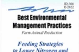 Feeding Strategies to Lower Nitrogen and Phosphorus Levels in Manure