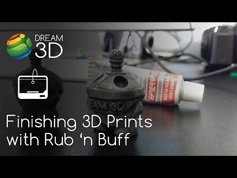 Finishing your 3D Prints with Rub 'n Buff | Cool Prints | Dream 3D
