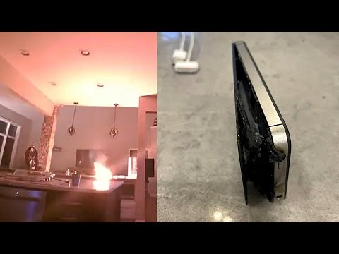 Family’s iPhone Burst Into Flames While Charging Overnight