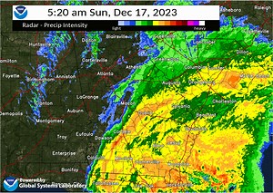 3.6K views · 89 reactions | [7 AM Update] Here's a look at radar since 12:50 AM this morning. Moderate to heavy rainfall is occurring across east-central Georgia and will continue through this afternoon.  Areas west of a line from Athens to Macon to Americus will only have isolated to scattered showers today. #gawx | US National Weather Service Peachtree City Georgia | Facebook