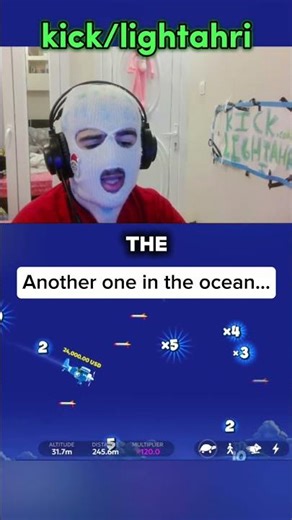 in the ocean.. #shorts #short #kick #lighta