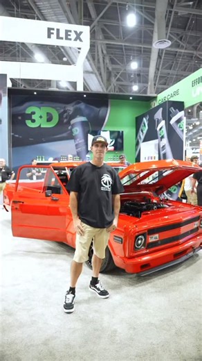 2.5K views · 149 reactions | This garage built c10 is turning heads everywhere it goes right now… equipped with our full vehicle handling kit and some wicked MOD shocks it’s ready for the track and the strip落礪 #Streettrucks #c10 #chevytrucks #coilovers #protouring #sema | QA1 | Facebook