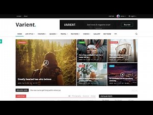 How to make PHP News Website | Varient News & Magazine Script | Make Poll, Quiz, Music Website