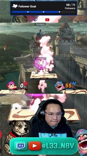 Wario's Chemical Warfare vs. Ness #smashbros #smashultimate #supersmashbrosultimate #gaming #ssbu