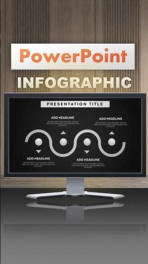 EASY trick for CREATIVE Infographic design in PowerPoint #powerpoint