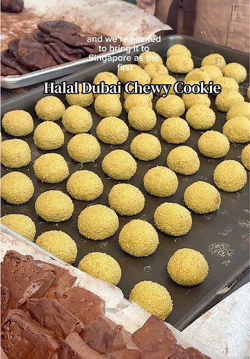 This is a viral dessert that started in Korea, and we’re excited to bring it to Singapore as the first Halal Dubai Chewy Cookie everyone has been looking for. We’re truly grateful to serve your family and so happy to see familiar faces returning to Twobakeboys. Thank you. 💛 #halal #dubaichewy #sgcafe