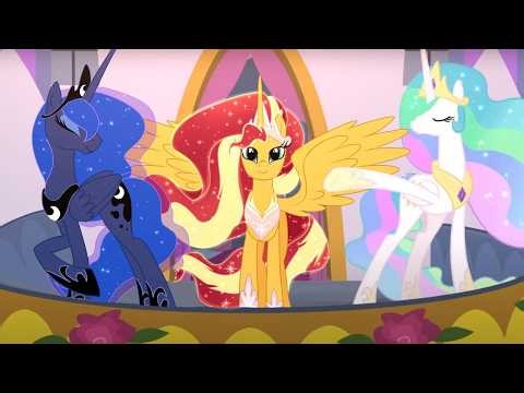 E SE... SUNSET SHIMMER NUNCA TIVESSE IDO EMBORA E SE TORNASSE A PRINCESA DA AMIZADE??