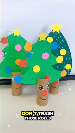 Easiest 3D Christmas Tree DIY 🎄 | Kids Can Make It