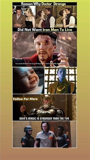 Doctor Strange Didn’t Want Iron Man To Live? 😳 | Marvel Hidden Truth Explained #marvel #ironman #mcu