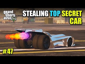 GTA 5 : I STOLE POLICE TOP SECRET CAR | GTA V GAMEPLAY #47