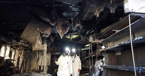 En anhållen misstänkt för mordbrand i Hjo