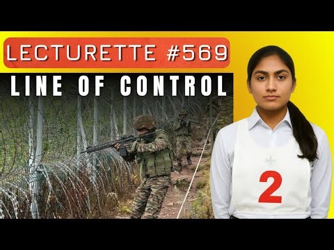 DAILY SSB LECTURETTE TOPIC – LINE OF CONTROL | SSB Interview 2025 #ssb #nda2025 #cds2025