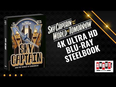 Sky Captain and the World of Tomorrow (ShoutFactory) 4K Ultra HD Blu-ray Limited Edition Steelbook