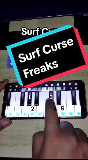 Surf Curse Freaks Piano Tutorial