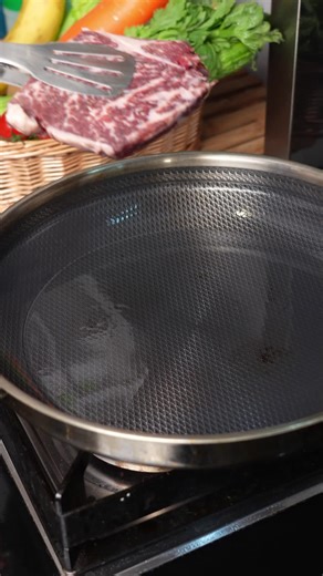 Non-stick cookware set - three pieces including a pre-seasoned skillet, a grill pan, and a deep skillet for grilling, frying, and stir-frying - cookware, round frying pan