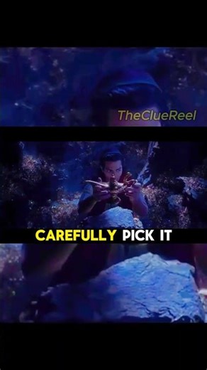 Aladdin Finds the Magic Lamp – Cave Scene Explained #aladdin #disney #shorts